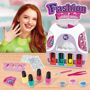 ست آرایشی و طراحی ناخن Fashion Nail Art_ اکسسوری